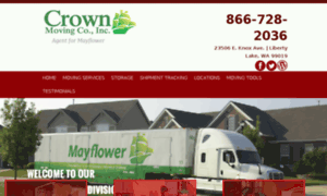 Spokane.crownmoving.com thumbnail