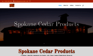 Spokanecedarproducts.com thumbnail