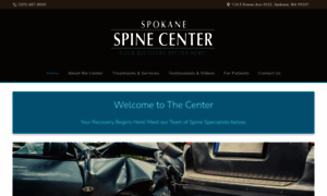 Spokanespinecenter.com thumbnail