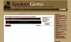 Spoken-gems.com thumbnail