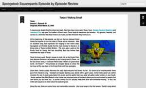 Spongebobepisodebyepisodereview.blogspot.com thumbnail