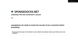 Spongedocks.net thumbnail