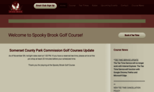 Spookybrookgolf.com thumbnail