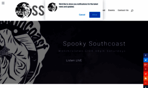 Spookysouthcoast.com thumbnail