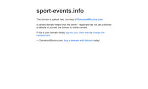 Sport-events.info thumbnail