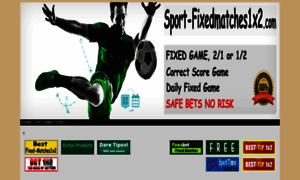Sport-fixedmatches1x2.com thumbnail