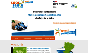 Sport-sante-paysdelaloire.fr thumbnail