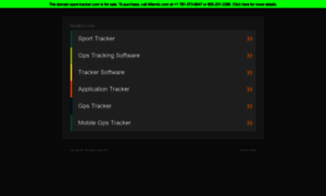 Sport-tracker.com thumbnail