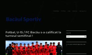 Sport.bacaul.ro thumbnail