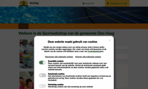 Sport.denhaag.nl thumbnail