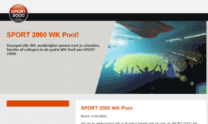 Sport2000wk-poule.nl thumbnail