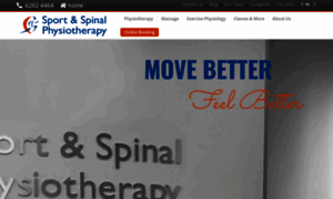 Sportandspinalphysio.com.au thumbnail