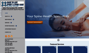 Sportandspinecare.com thumbnail