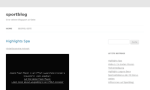 Sportblog.blogsport.at thumbnail