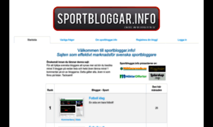 Sportbloggar.info thumbnail