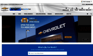 Sportchevrolet.calls.net thumbnail