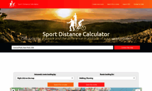 Sportdistancecalculator.com thumbnail