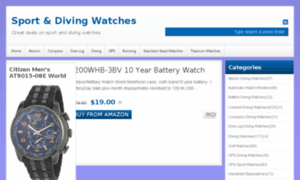 Sportdivingwatches.com thumbnail