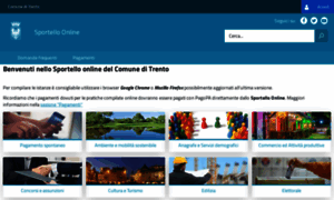 Sportello.comune.trento.it thumbnail