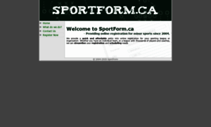 Sportform.ca thumbnail