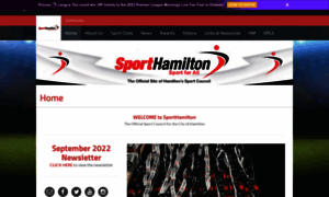 Sporthamilton.com thumbnail