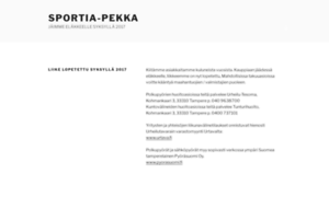 Sportia-pekka.fi thumbnail