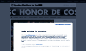 Sporting-club-honor-de-cos.clubeo.com thumbnail