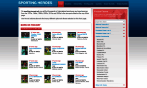 Sporting-heroes.net thumbnail