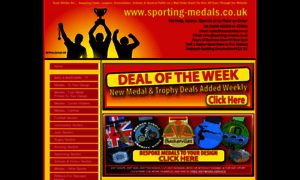 Sporting-medals.co.uk thumbnail