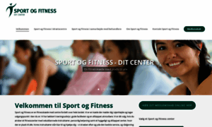Sportogfitness.dk thumbnail
