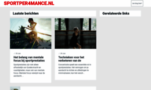Sportper4mance.nl thumbnail