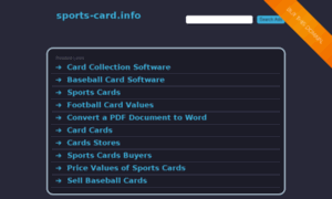 Sports-card.info thumbnail