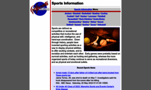 Sports-information.org thumbnail