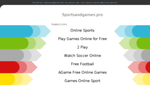 Sportsandgames.pro thumbnail