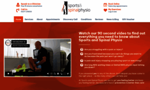 Sportsandspinalphysio.co.uk thumbnail