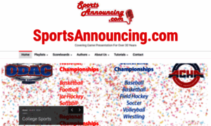 Sportsannouncing.com thumbnail