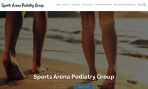 Sportsarenapodiatrygroup.com thumbnail