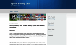 Sportsbetting-live.blogspot.com thumbnail