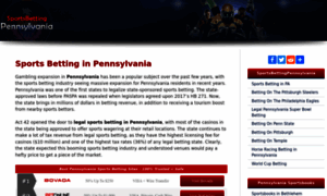 Sportsbettingpennsylvania.com thumbnail