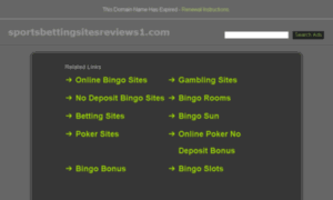 Sportsbettingsitesreviews1.com thumbnail