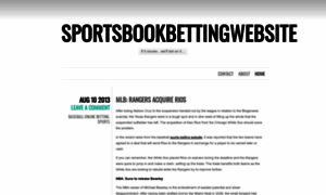 Sportsbookbettingwebsite.wordpress.com thumbnail