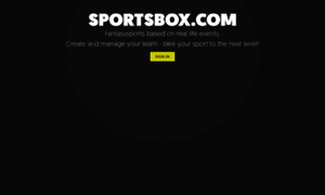 Sportsbox.com thumbnail