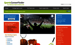 Sportscareerfinder.com thumbnail