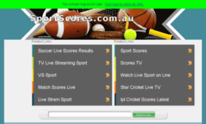 Sportscores.com.au thumbnail