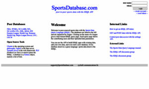 Sportsdatabase.com thumbnail