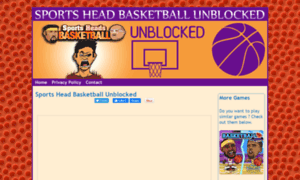 Sportsheadbasketballunblocked.net thumbnail