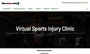 Sportsinjuryclinic.net thumbnail