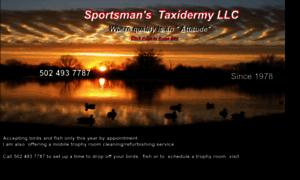 Sportsmanstaxidermy.com thumbnail