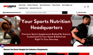 Sportsnutritionbymaxmuscle.com thumbnail