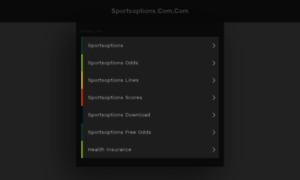 Sportsoptions.com.com thumbnail